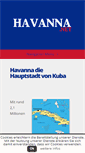 Mobile Screenshot of havanna.net