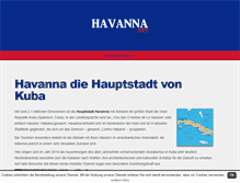 Tablet Screenshot of havanna.net